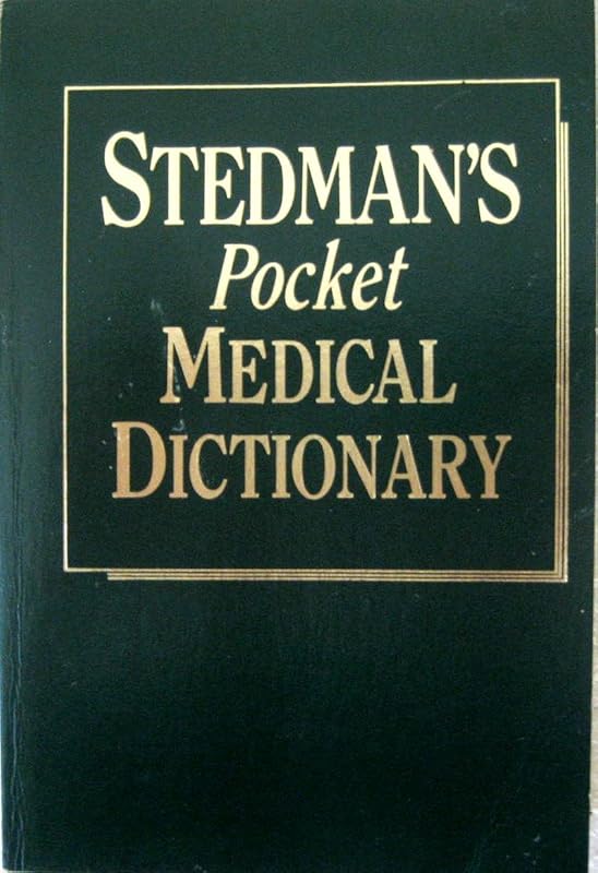 Stedman's Pocket Medical Dictionary by J. L. Stedman