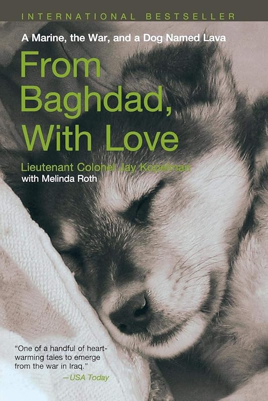 From Baghdad with Love: A Marine, The War, And A Dog Named Lava by MELINDA ROTH' 'JAY KOPELMAN