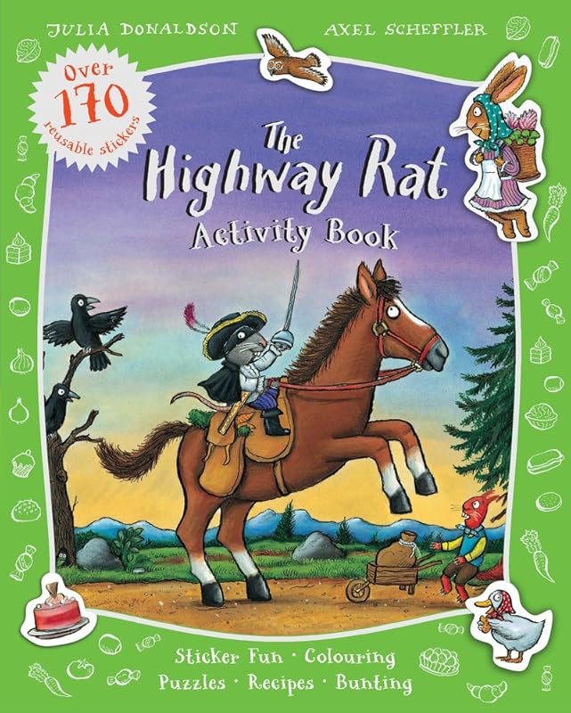The Highway Rat Activity Book by Julia Donaldson