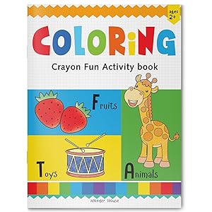 Coloring: Crayon Fun Activity Book (Preschool Activity Books)