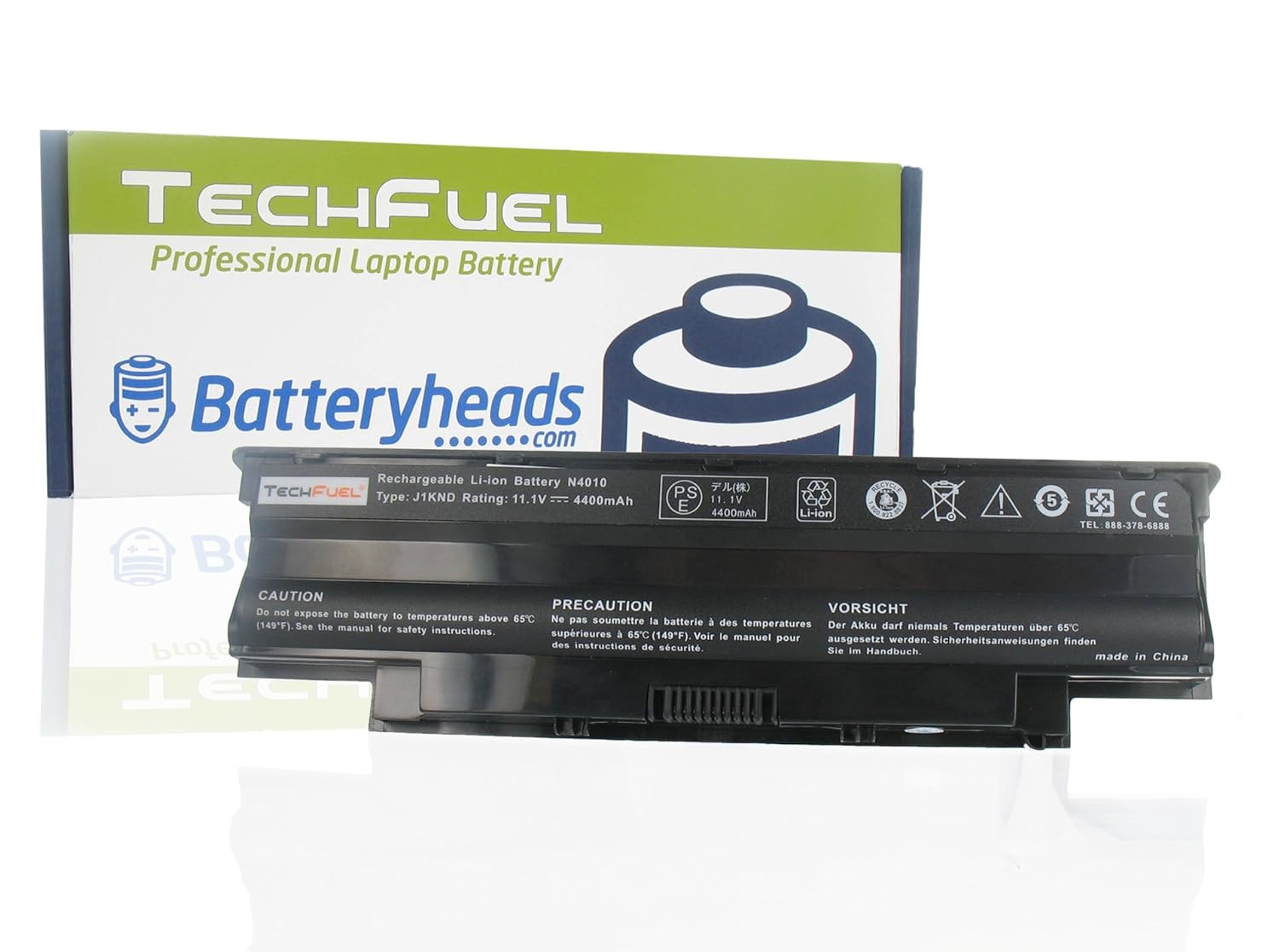 

Dell Inspiron 17R N7010 Laptop Battery - New TechFuel Professional 6-cell, Li-ion Battery