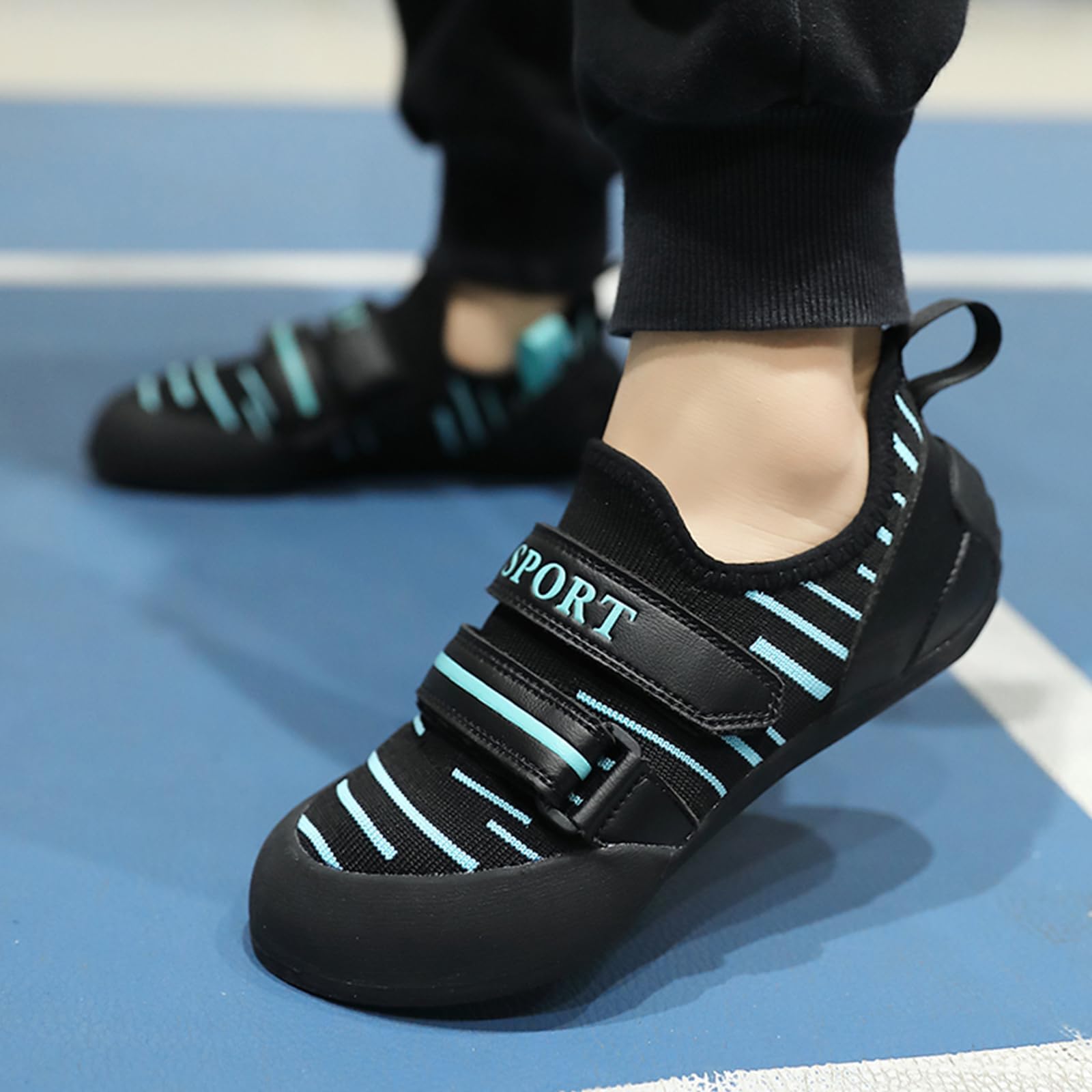 Womens Rock Climbing Shoes Lightweight Breathable Bouldering Gym Sports Sneakers For Female_vogvips.com
