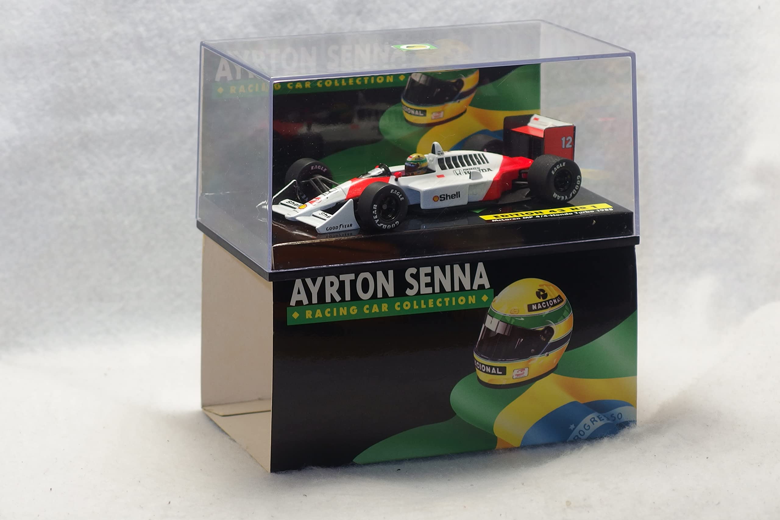 1/43 Minichamps F1 Ayrton Senna Racing Car Collection Edition43 