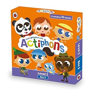 Actiphons Level 2 Box 3: Books 19-28: Learn phonics and get active with Actiphons!