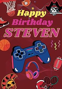 Happy Birthday Steven: Large Cool Coloring Birthday Book For Boys, Children, Kids, Teenagers, Ages 8-12,9-11,8-10,9-12 Year Old, Perfect Best Gift, ... See All My Birthday Books (Boy 9-18 age)