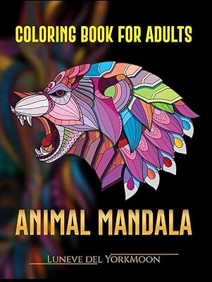 Animal Mandala Coloring Book for Adults (Adult Coloring Books)