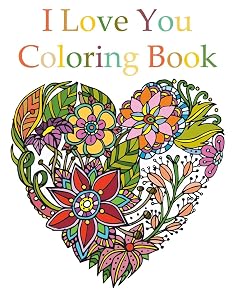 I Love You Coloring Book by Agape Life