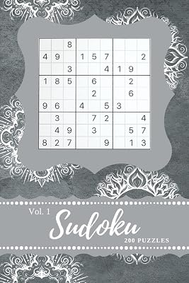 Sudoku Puzzle Book Vol.1: 200 Sudoku Puzzles, Book size 6x9: Sudoku Puzzle Book