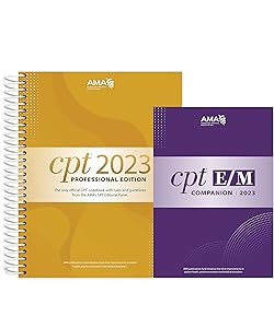 CPT Professional 2023 and E/M Companion 2023 Bundle