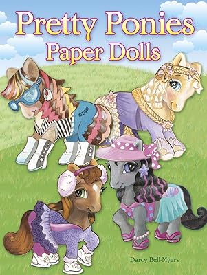 Pretty Ponies Paper Dolls