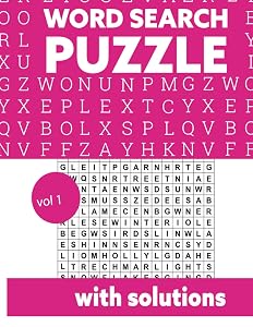 2000 Word Search Puzzle Books for Adults: Word Search Puzzle Activity Books For Adults With Solutions by JOSMO MO355