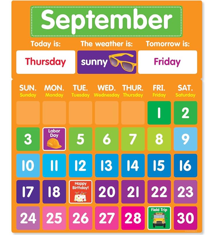 Color Your Classroom: Calendar Bulletin Board by Scholastic