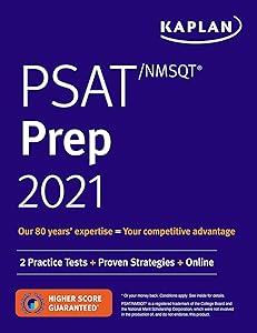 PSAT/NMSQT Prep 2021: 2 Practice Tests + Proven Strategies + Online (Kaplan Test Prep)