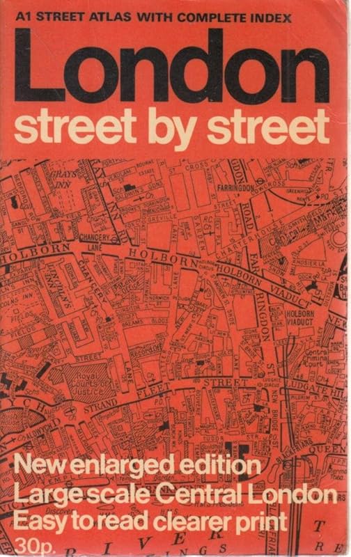 London A1 Deluxe Street Atlas by Geographia