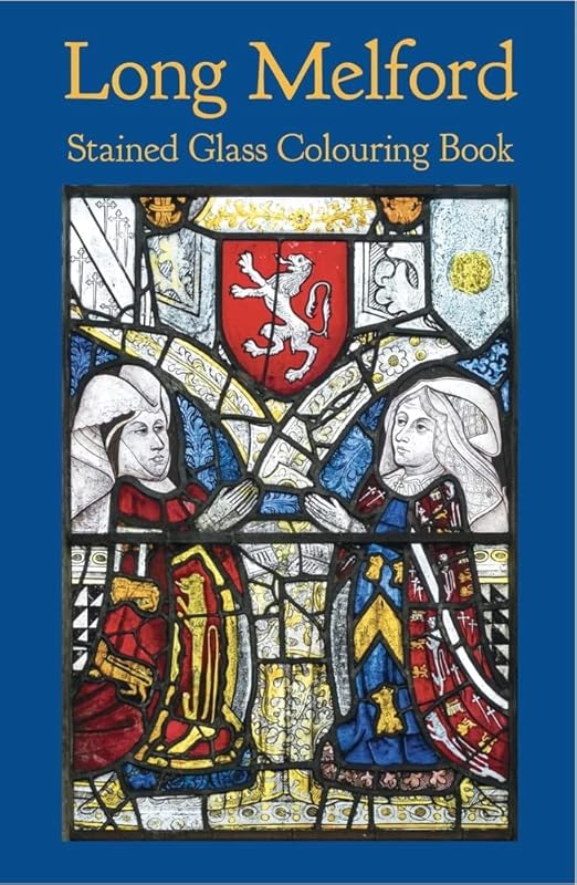 Long Melford Stained Glass Colouring Book by Simon Edge