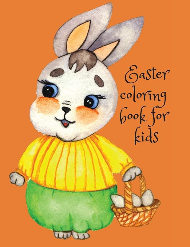 Easter coloring book for kids by Cristie Publishing