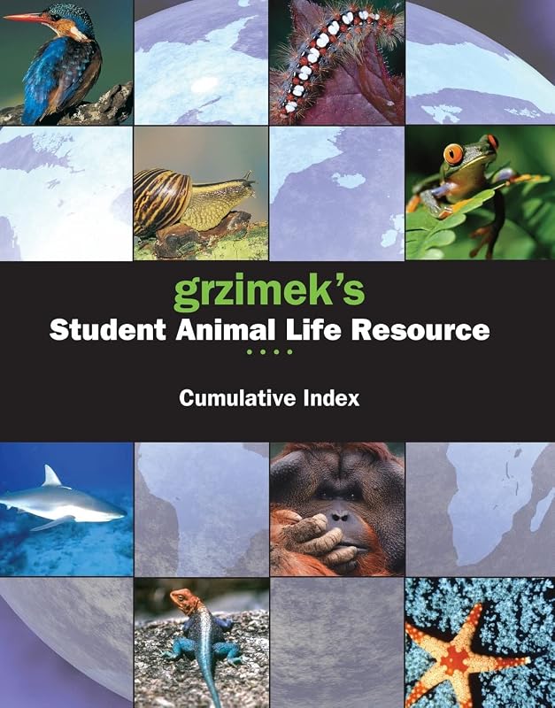 Cumulative Index (Grzimek's Student Animal Life Resource) by Neil Schlager