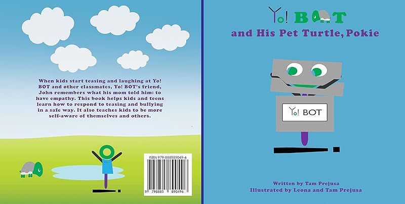 Yo! BOT and His Pet Turtle, Pokie by Tam Prejusa