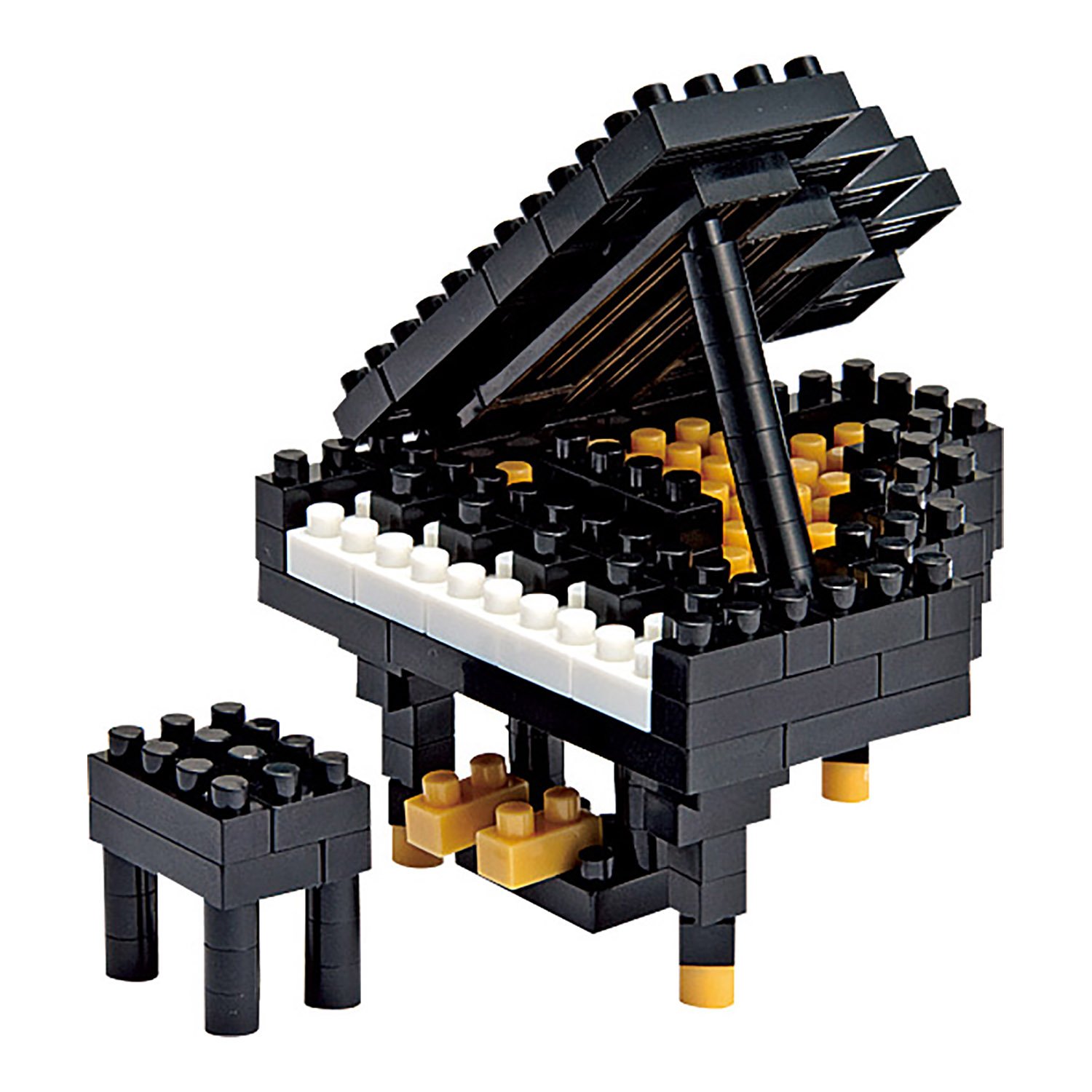 nanoblock 13930 - grand piano 3d-puzzle von kawada