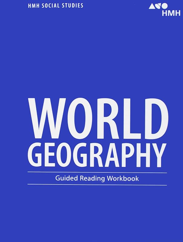 World Geography: Guided Reading Workbook (Hmh Social Studies) by Houghton Mifflin Harcourt