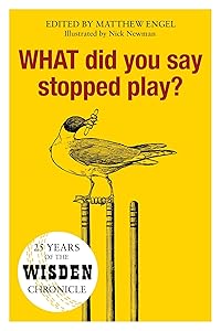 WHAT Did You Say Stopped Play?: 25 Years of the Wisden Chronicle