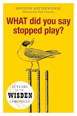WHAT Did You Say Stopped Play?: 25 Years of the Wisden Chronicle