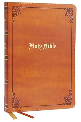 KJV Holy Bible: Large Print Thinline, Tan Leathersoft, Red Letter, Comfort Print: King James Version (Vintage)