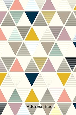 Address Book: Include Alphabetical Index With Bauhaus Style Cover