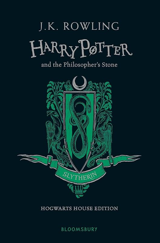 Harry Potter and the Philosopher's Stone: Slytherin Edition; Black and Green by Rowling  JK