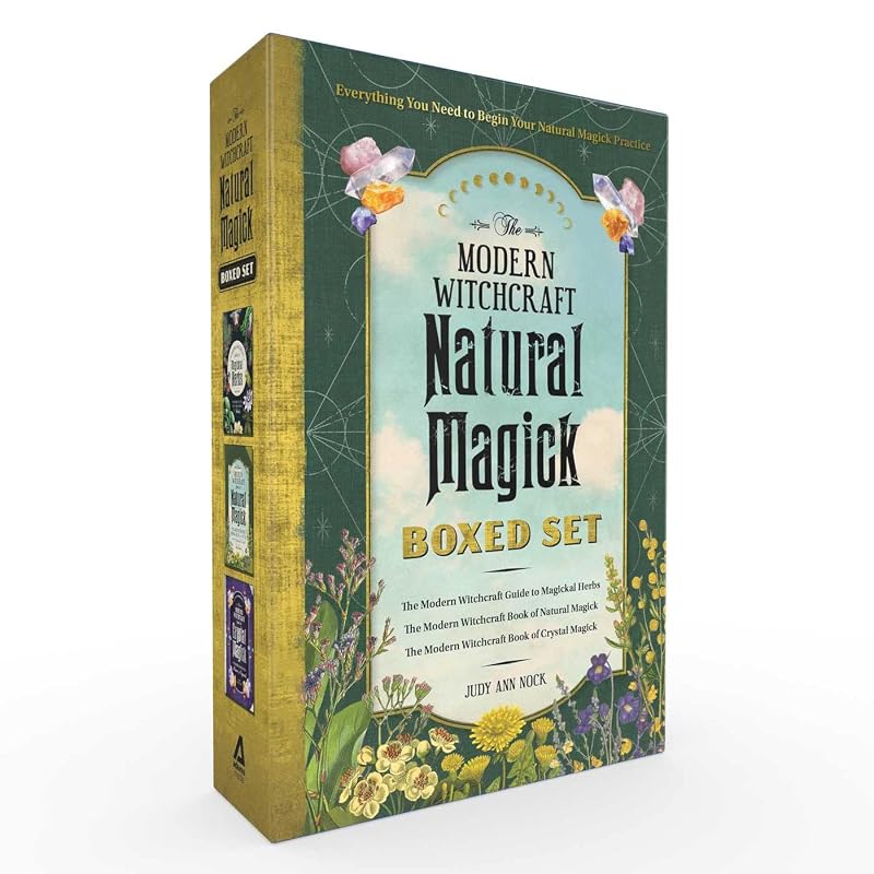 The Modern Witchcraft Natural Magick Boxed Set: The Modern Witchcraft Guide to Magickal Herbs, The Modern Witchcraft Book of Natural Magick, The ... (Modern Witchcraft Magic, Spells, Rituals) by Judy Ann Nock