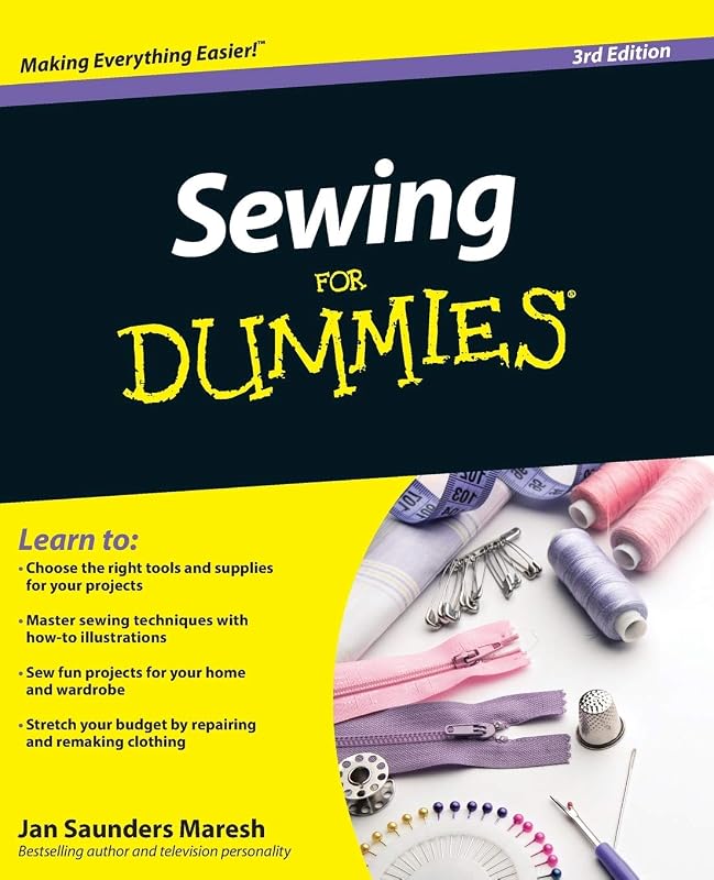 Sewing For Dummies by Jan Saunders Maresh