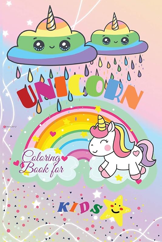 Unicorn Coloring Book for Kids: Adorable designs for boys and girls Age 4-8 by Adil Daisy
