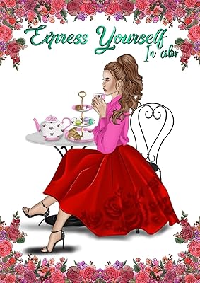 Express Yourself In Color: Coloring Book