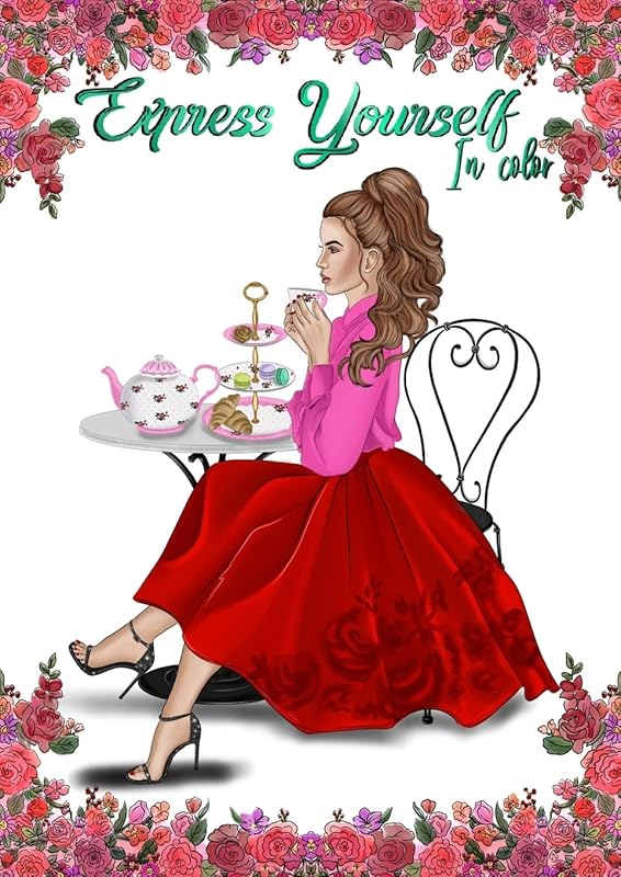 Express Yourself In Color: Coloring Book by Shannon Payne