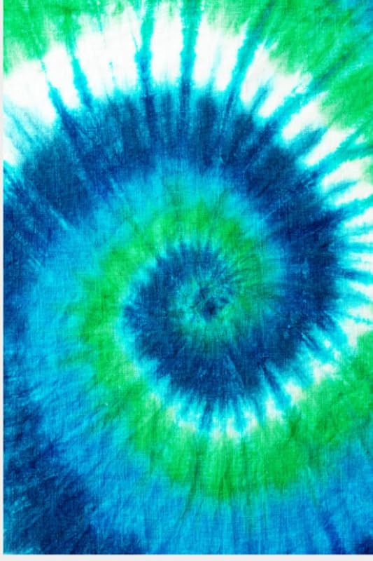 Tie Dye Lined Journal by Spoonie Therapy Life
