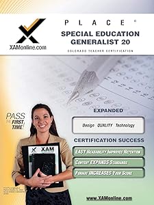 PLACE Special Education Generalist 20 Teacher Certification Test Prep Study Guide