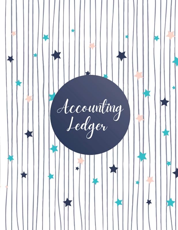 Accounting Ledger: Simple Accounting Ledger for Bookkeeping Track and Record Payment, Deposit, General Business Ledger Size 8.5 x 11 inches (120 pages) by Patt N' Design