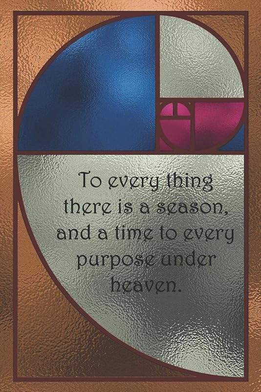 To every thing there is a season, and a time to every purpose under heaven.: College, Ruled Lined Paper by Sarah Cullen