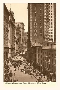 Vintage Journal Broad Street Curb Brokers, New York City (Pocket Sized - Found Image Press Journals)