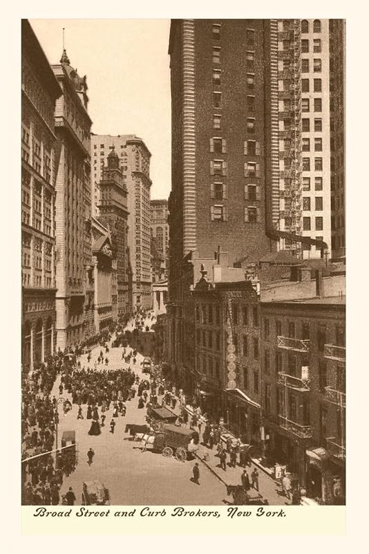 Vintage Journal Broad Street Curb Brokers, New York City (Pocket Sized - Found Image Press Journals) by Found Image Press
