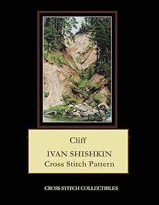Cliff: Ivan Shishkin Cross Stitch Pattern