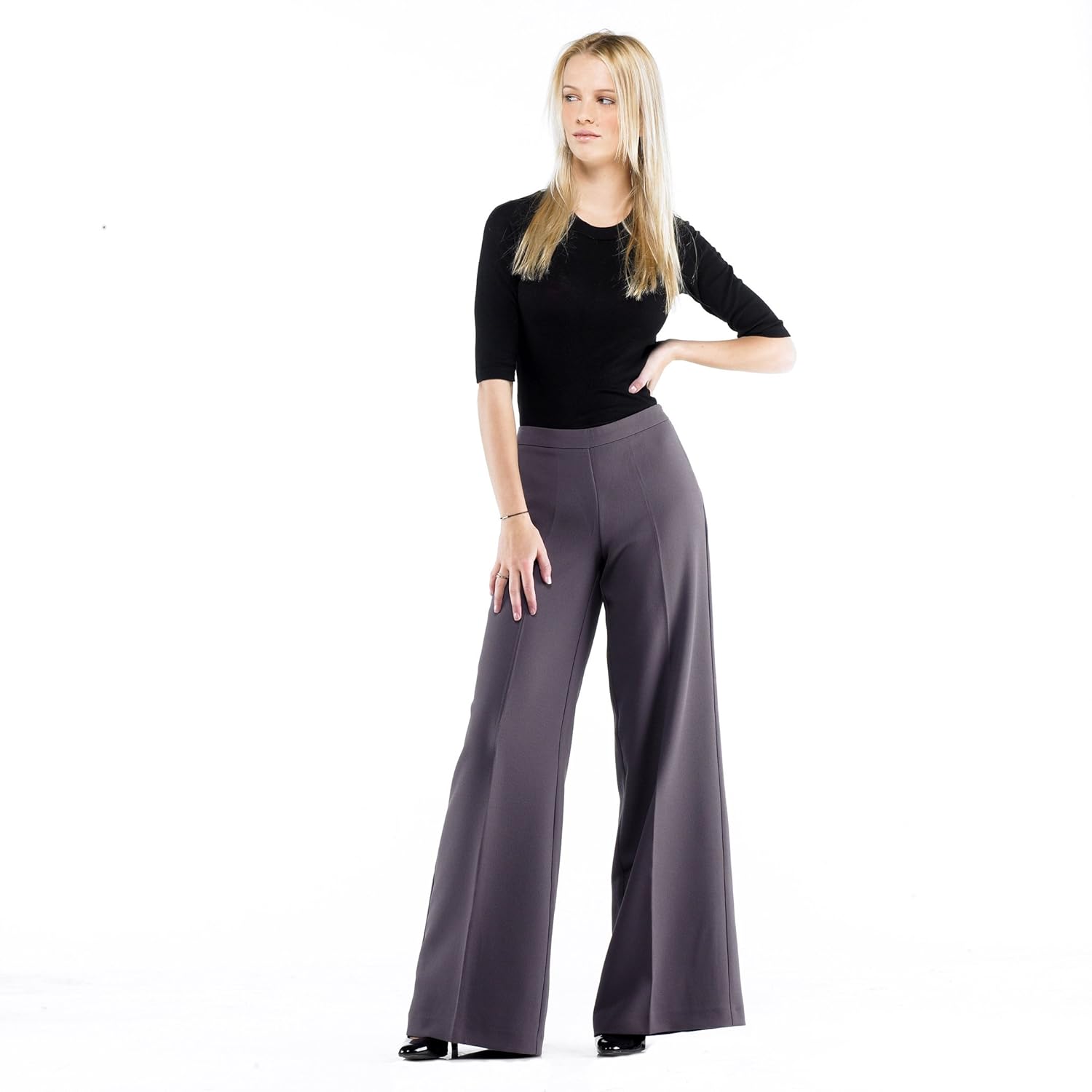 

Trouser Stefanel OP204D 272 grey - woman - 42