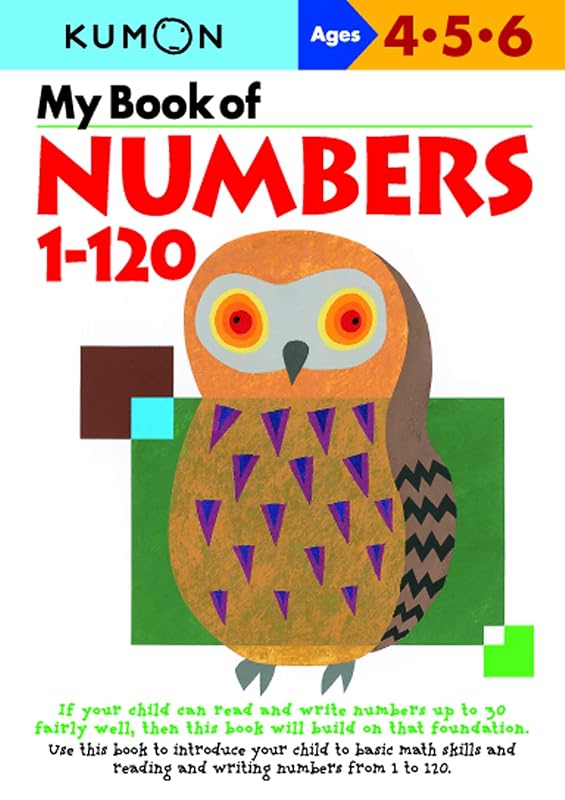 My Book Of Numbers 1-120 (Kumon Workbooks) by Kumon