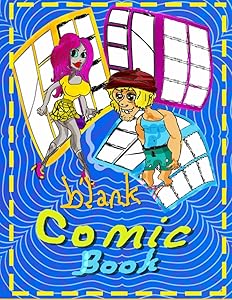 my first comic book.Create Your Own Story, Comics & Graphic Novels,manga,cartoon.Book Maker for Kids and adults): perfect gift.100 Pages Large Big ... Cartoon / Comic Book With Lots of Templates by dufys world