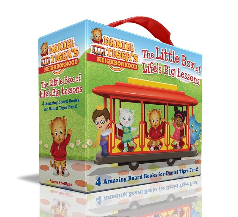 The Little Box of Life's Big Lessons (Boxed Set): Daniel Learns to Share; Friends Help Each Other; Thank You Day; Daniel Plays at School (Daniel Tiger's Neighborhood) by Various