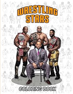 Wréstlịng Stars Coloring Book: Wréstlịng Stars Coloring Pages To Relax And Boost Creativity For Wréstlịng Stars Fans by Charleen Totten