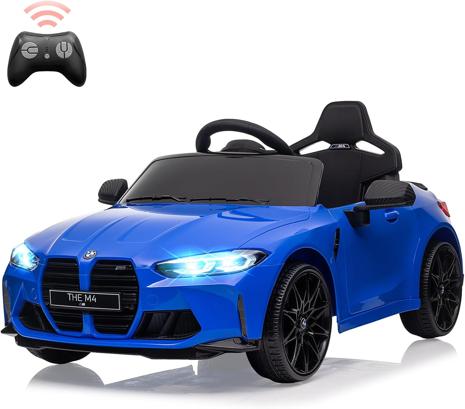 BMW M4 Kids Electric Car Interior