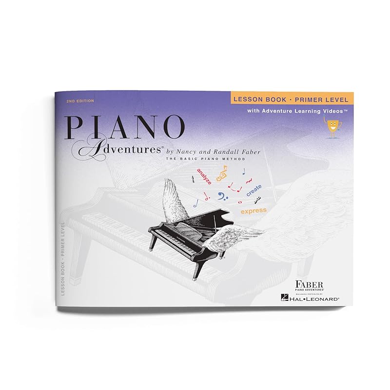 Piano Adventures Primer Level Lesson Book – 2nd Edition by Nancy Faber
