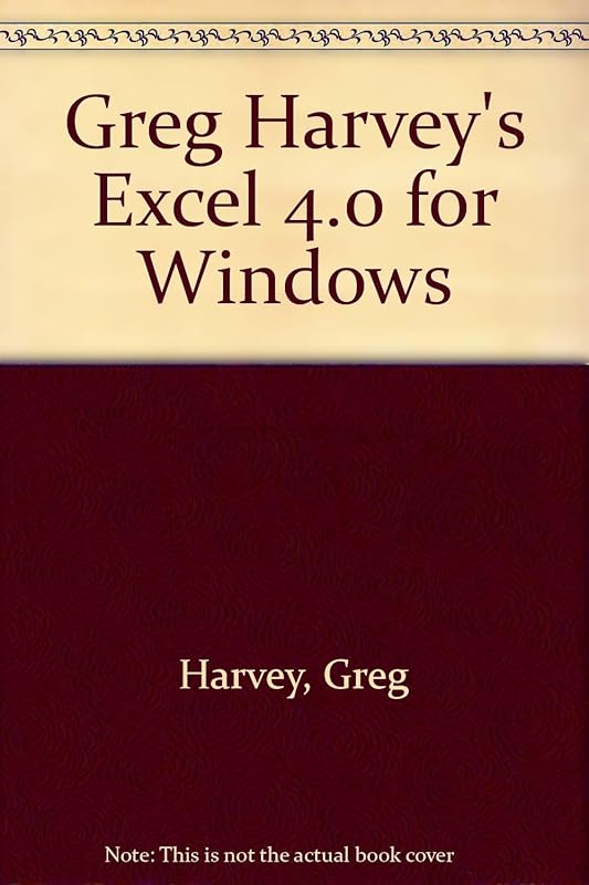 Greg Harveys Excell 4.0 for WI by Greg Harvey