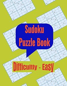 Sudoku Puzzle Book - Easy: A collection of Easy 9x9 grid Sudoku puzzles to keep the brain active by Coppermine Press